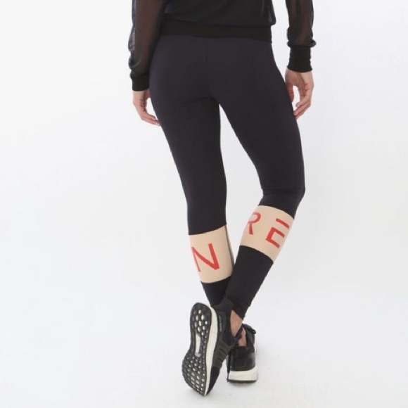 🆕 REN Active Black Nude Red High Waist Leggings - Picture 4 of 10